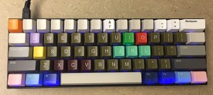 V60 w/ Custom Key Caps